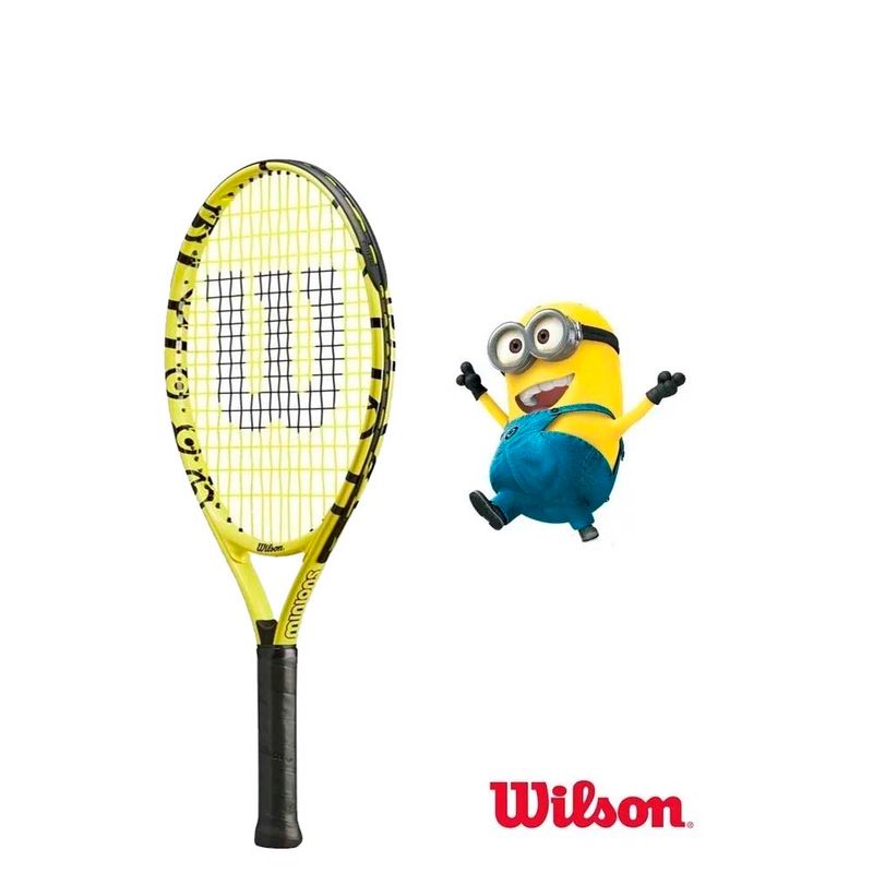 Mochila Tenis Wilson Minions Niños Raqueta Escolar CONSÍGUELA EN  WWW.TENISHOLLYWOOD.COM.AR 🚚 ENVIOS A TODO EL PAÍS.