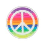 Pin-Crocs-Raindow-Peace-Sign