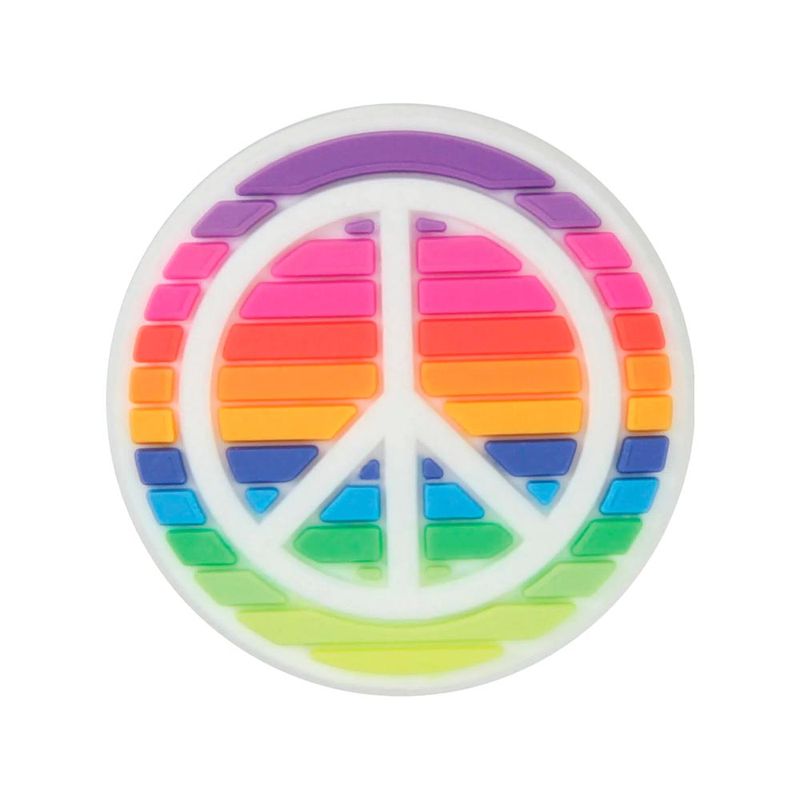 Pin-Crocs-Raindow-Peace-Sign