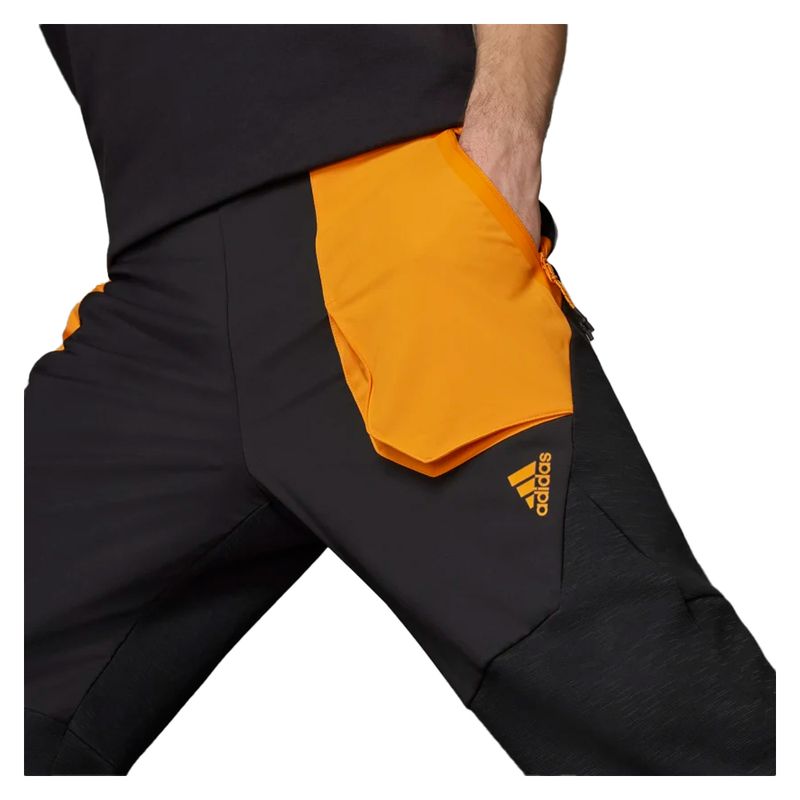 Pantalon adidas cheap naranja hombre