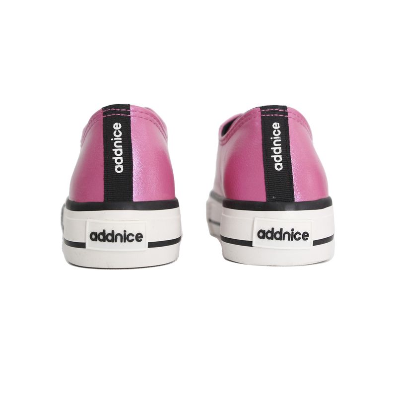 Zapatillas-Addnice-Vulcan-Metallic-Baja-Niños