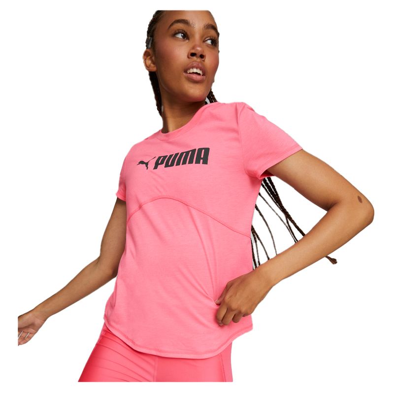 Remera Puma Fit Heather Mujer On Sports