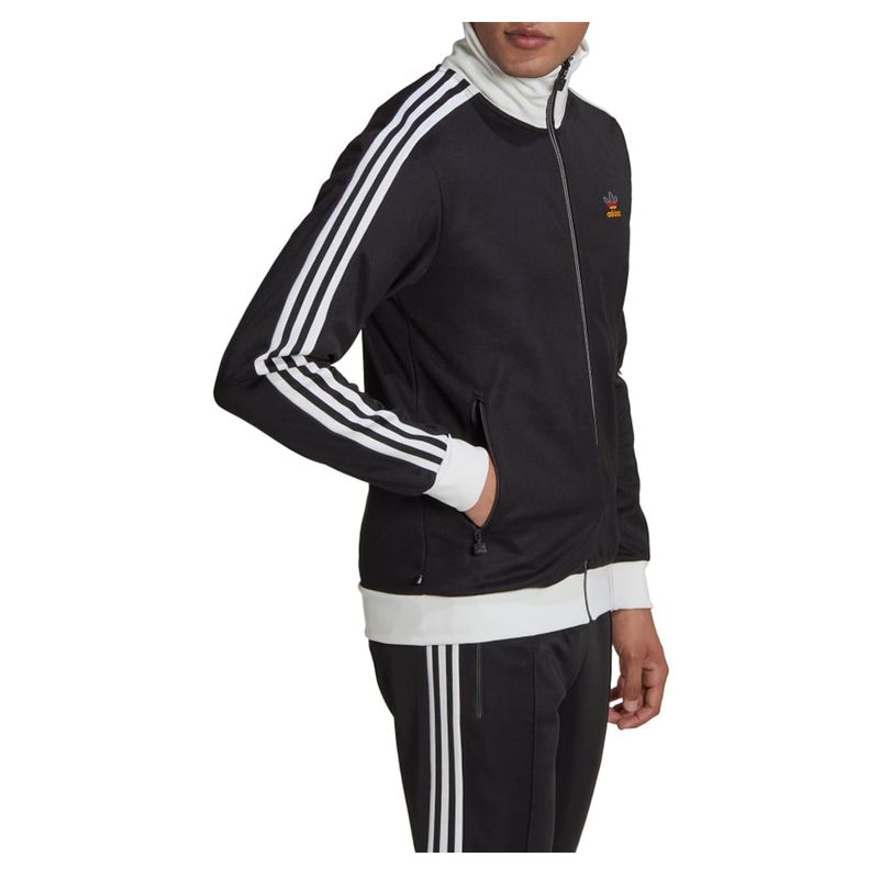 Campera adidas best sale negra hombre