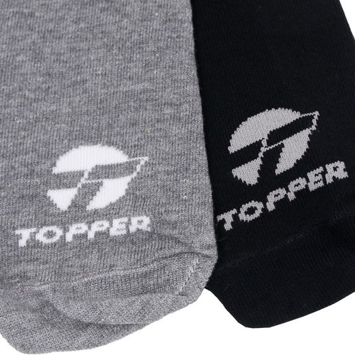Pack de Medias x2 Topper Invisibles Hombre
