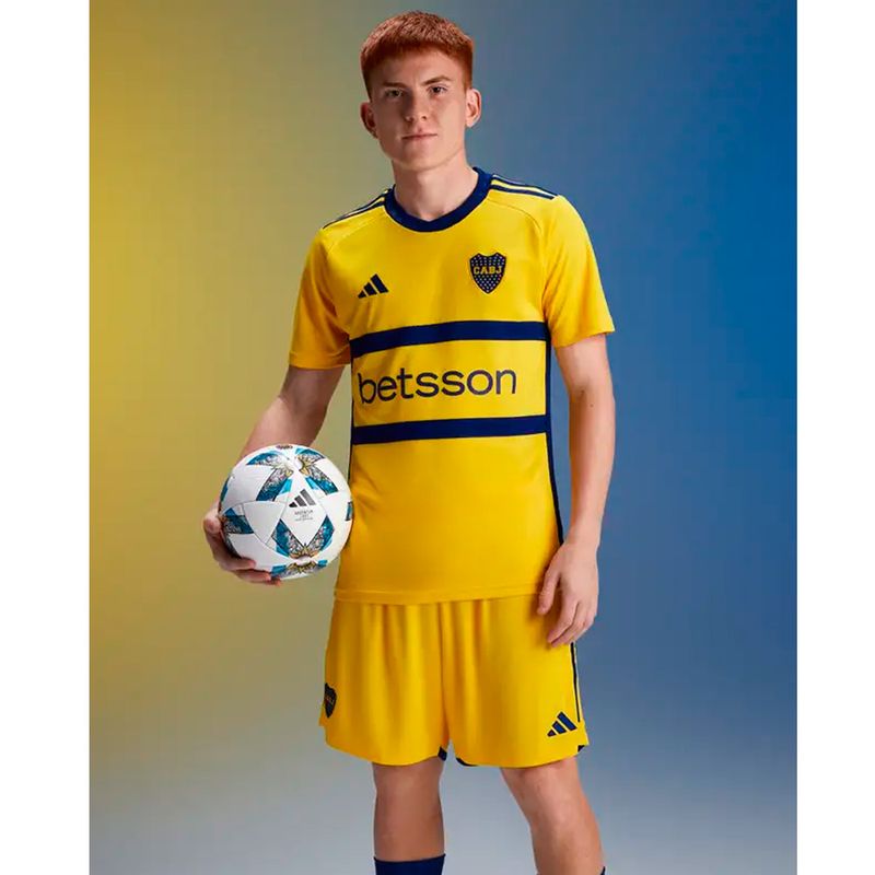 adidas Camiseta Alternativa Authentic Boca Juniors 23/24 - Amarillo