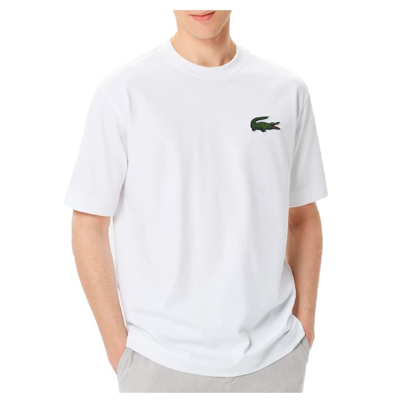 Remera lacoste blanca online