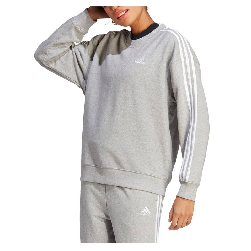 Buzo adidas mujer gris online