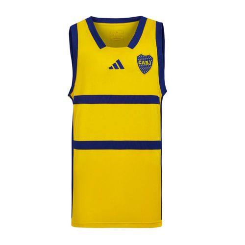 Camiseta Alternativa Básquet Hombre adidas Boca Juniors