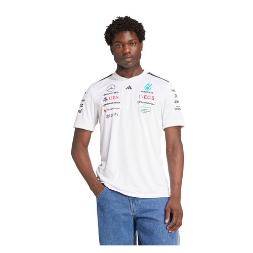 Remera Hombre adidas Oficial De Piloto Mercedes Amg F1