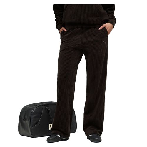 Pantalón Mujer Puma Ess Elevated Velour