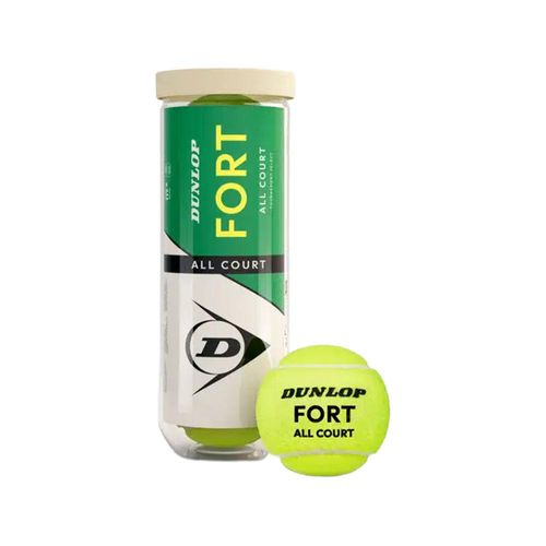 Pelotas De Tenis X3 Dunlop Fort
