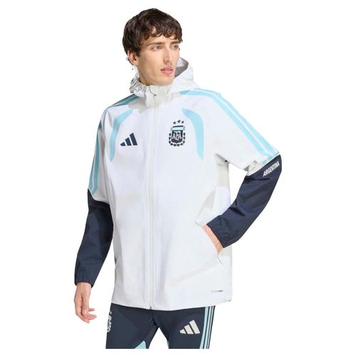 Campera Hombre adidas AFA Seleccion Argentina de Lluvia