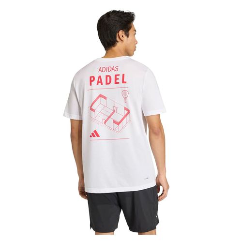 Remera Hombre adidas Graphic Padel