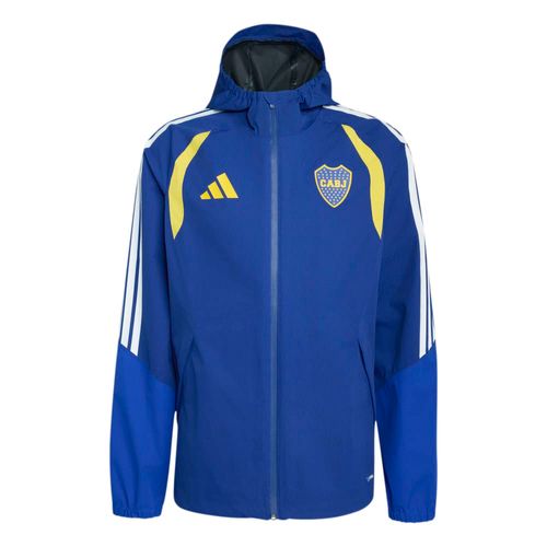 Campera Hombre adidas Boca Juniors Impermeable 2627