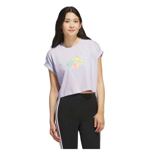 Remera Mujer adidas Graphic Tropical
