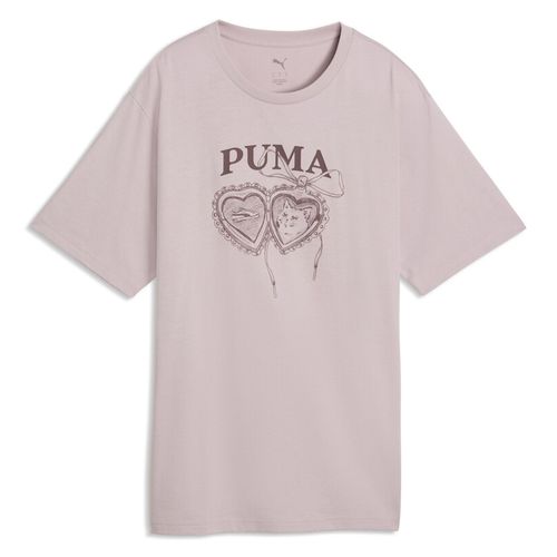 Remera Mujer Puma Graphics Relaxed