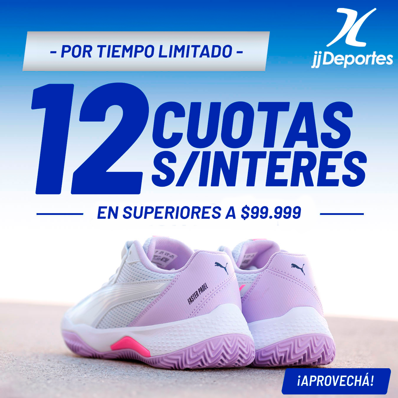 12 CUOTAS SIN INTERES